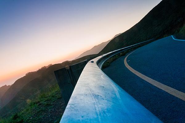 highway in blue ridge mountains, Virginia