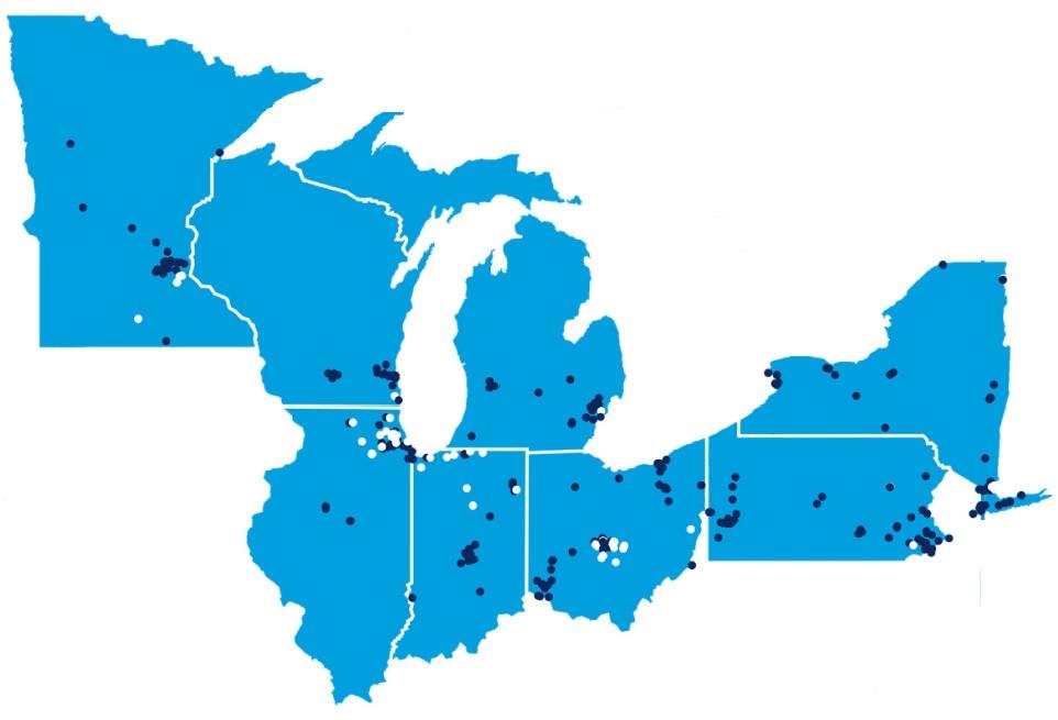 map white background